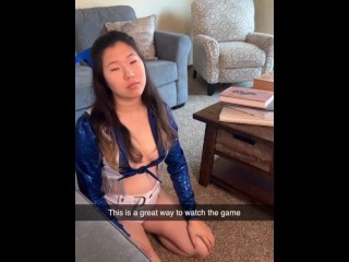 Forfeited football wager means best friend borrows your cheerleader girlfriend for 3 hours.