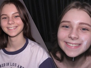 Teen Submissive Perfect for Facial: Transformative Roleplay