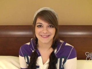 Teenager, exploited, satisfies lust on thick rod, receives facial.